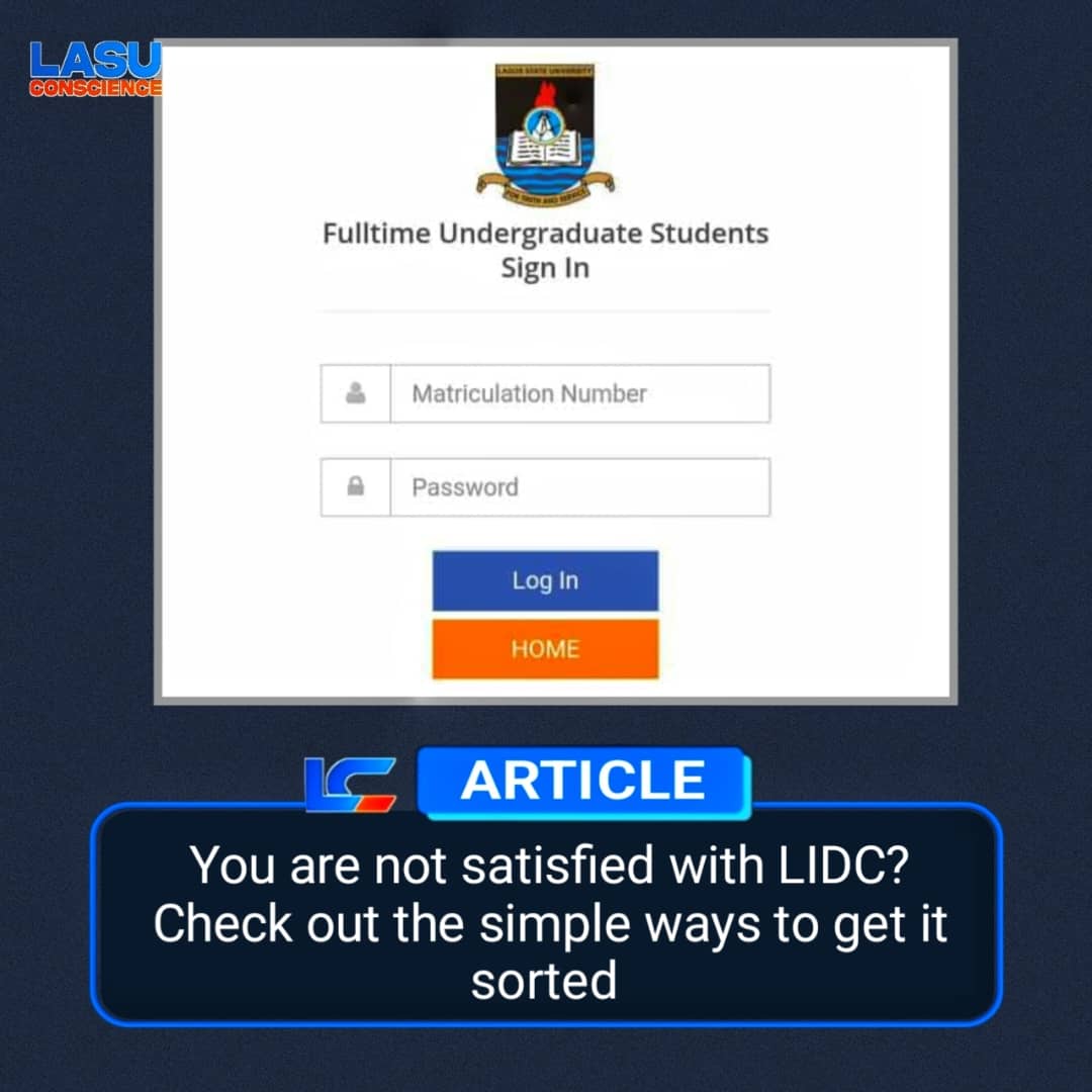 YOU ARE NOT SATISFIED WITH LIDC? CHECK OUT THE SIMPLE WAYS TO GET IT SORTED