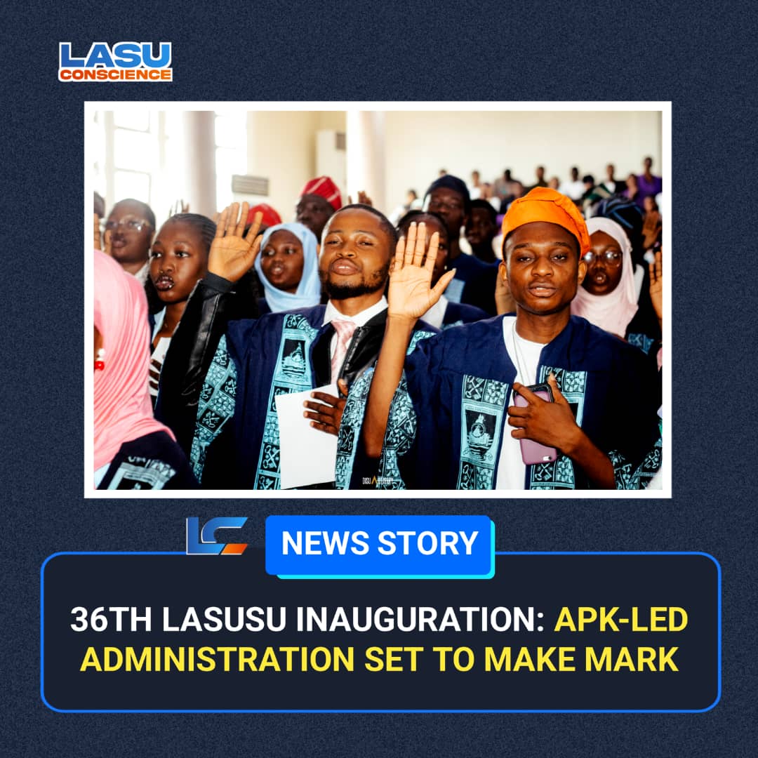 36TH LASUSU INAUGURATION: APK-LED ADMINISTRATION SET TO MAKE MARK