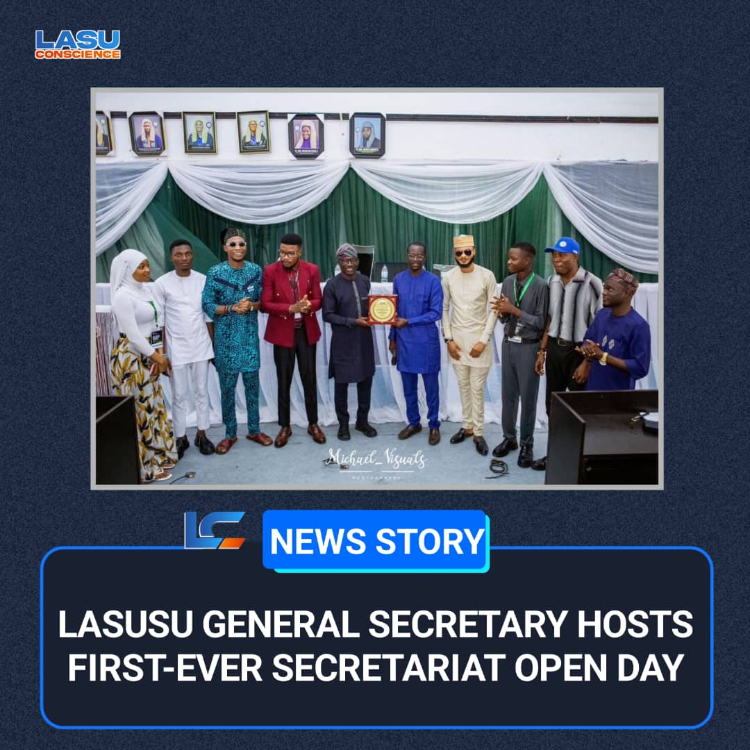 LASUSU GENERAL SECRETARY HOSTS FIRST-EVER SECRETARIAT OPEN DAY