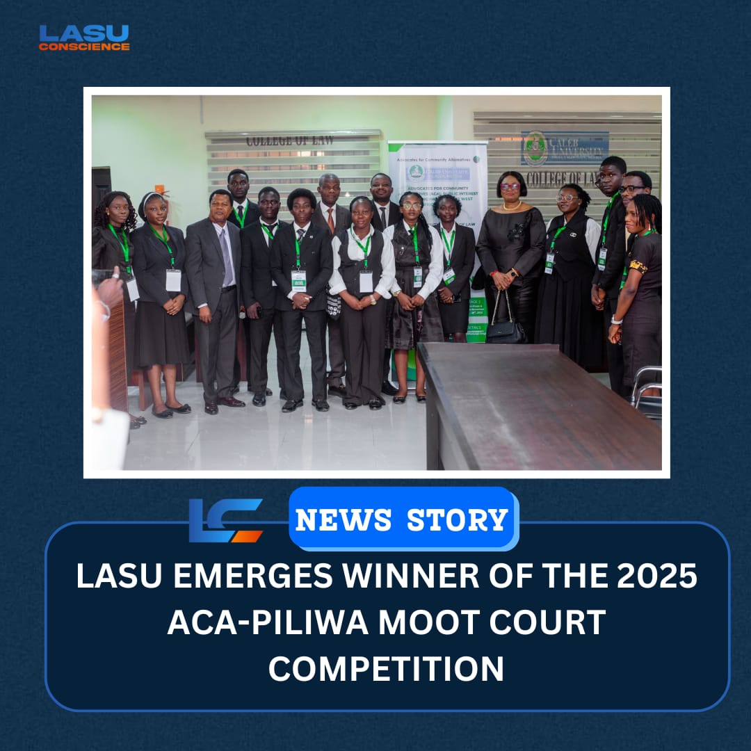LASU EMERGES WINNER OF THE 2025 ACA–PILIWA MOOT COURT COMPETITION