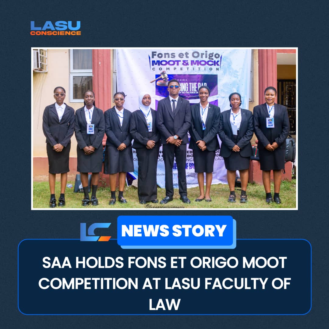 SAA HOLDS FONS ET ORIGO MOOT COMPETITION AT LASU FACULTY OF LAW