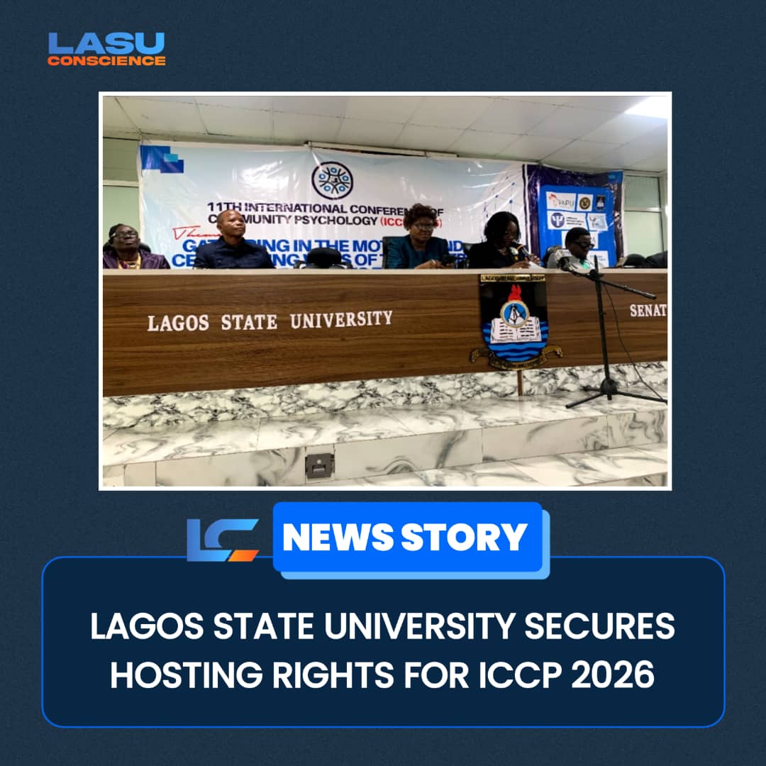LAGOS STATE UNIVERSITY SECURES HOSTING RIGHTS FOR ICCP 2026